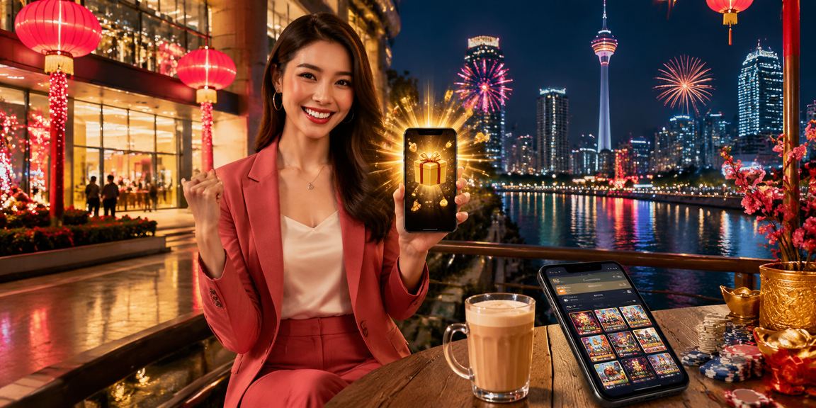 Antaramuka mudah alih kasino Kuala Lumpur dengan paparan jackpot