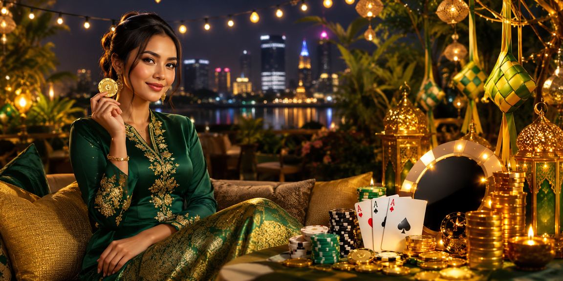 Permainan loteri dan poker di Seremban sempena Hari Raya